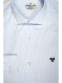 CAMISA RAYAS EJECUTIVO CUELLO HIBRIDO
