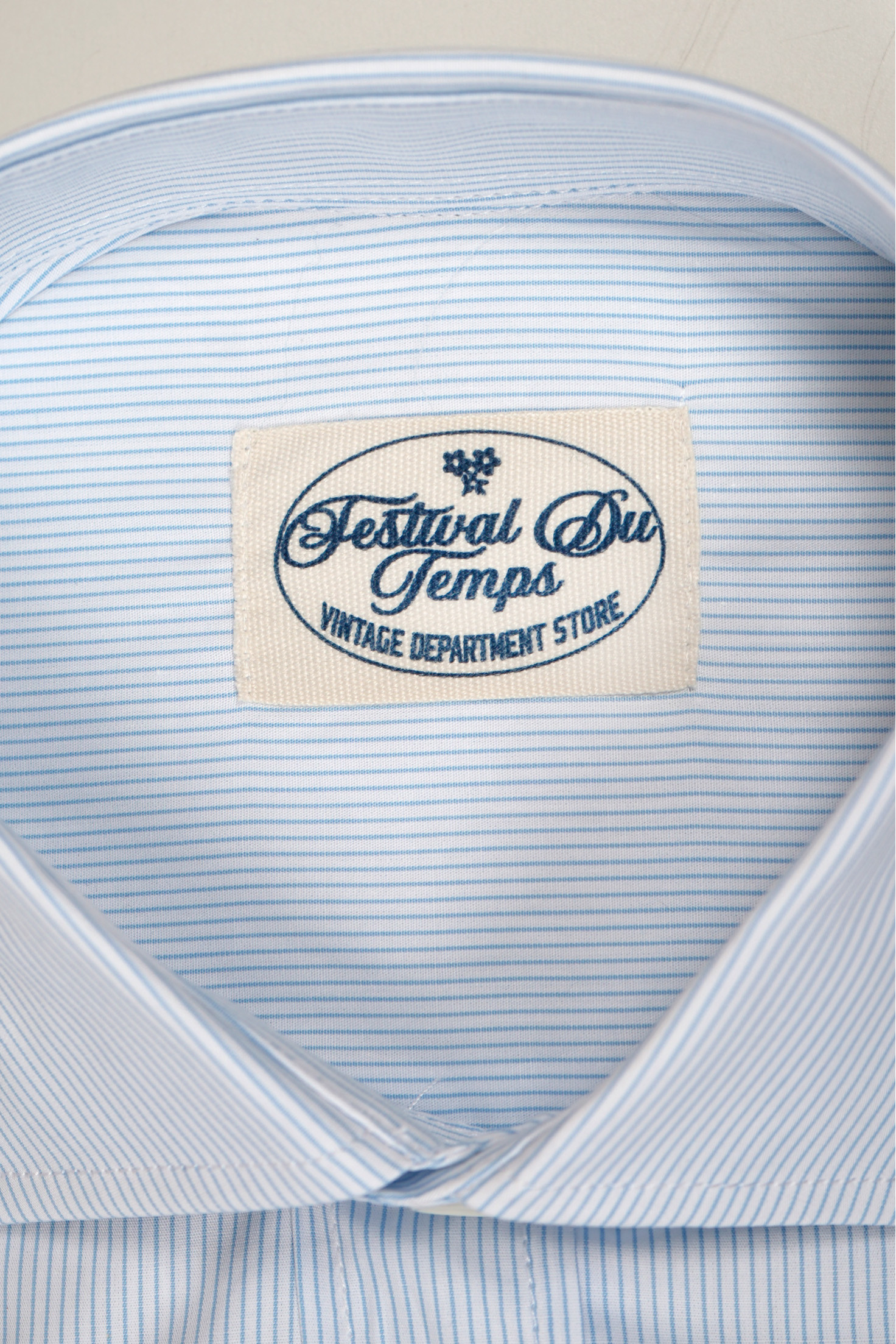 CAMISA RAYAS EJECUTIVO CUELLO HIBRIDO