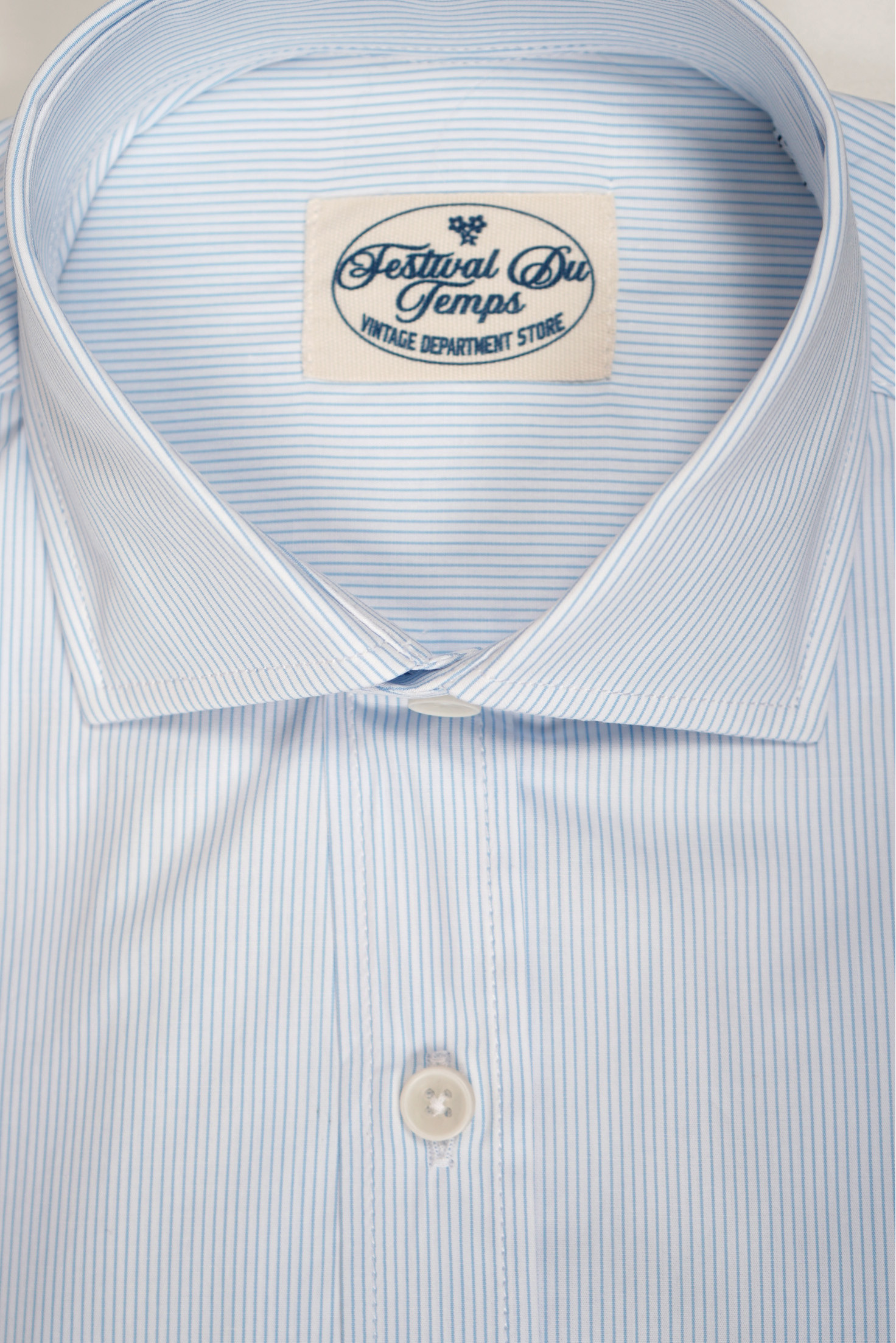 CAMISA RAYAS EJECUTIVO CUELLO HIBRIDO