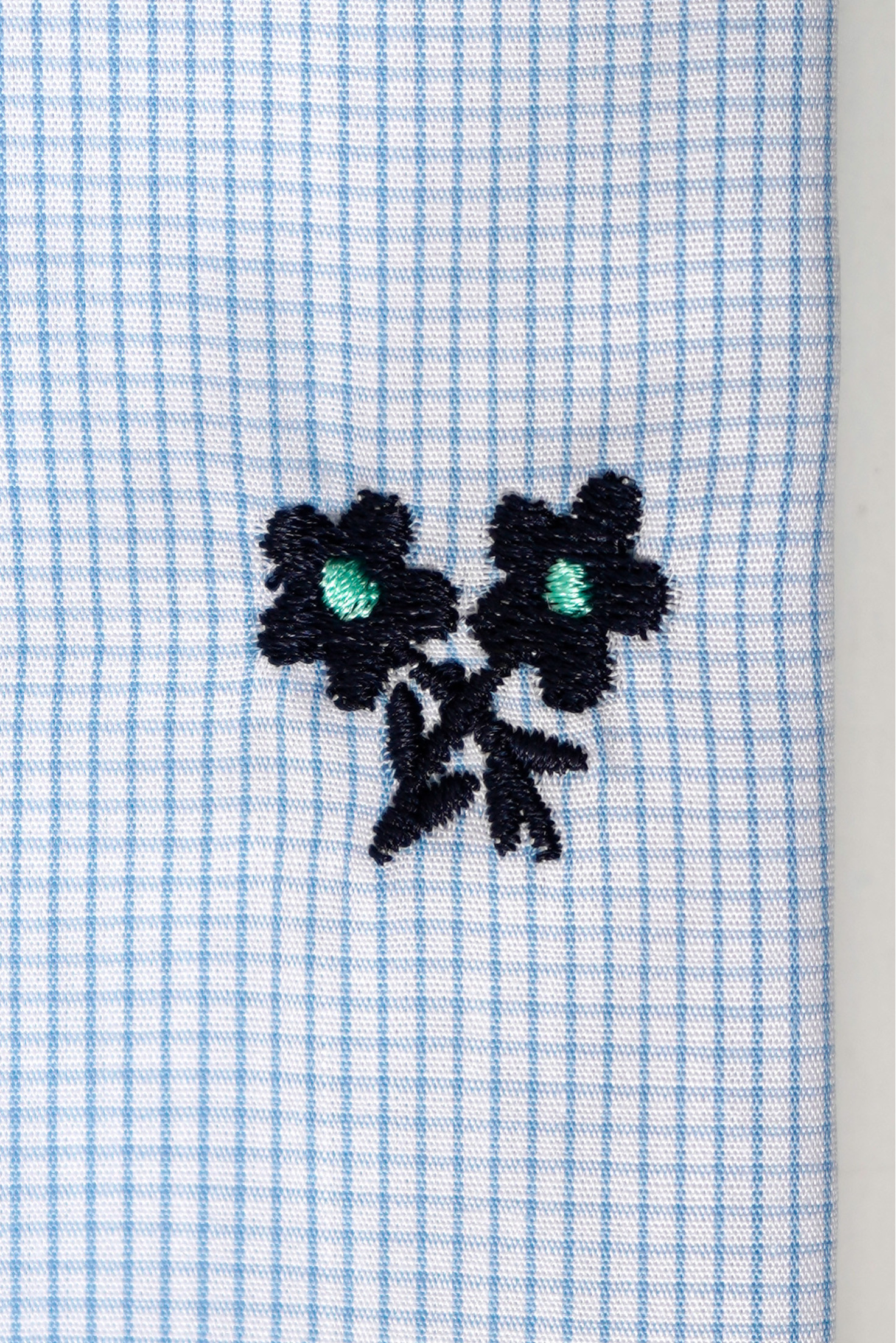 CAMISA MIL CUADROS CUELLO HIBRIDO