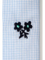 CAMISA MIL CUADROS CUELLO HIBRIDO