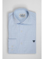 CAMISA MIL CUADROS CUELLO HIBRIDO
