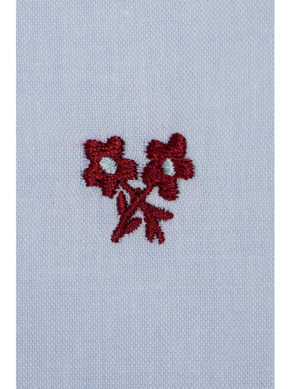 CAMISA CHAMBRAY CELESTE