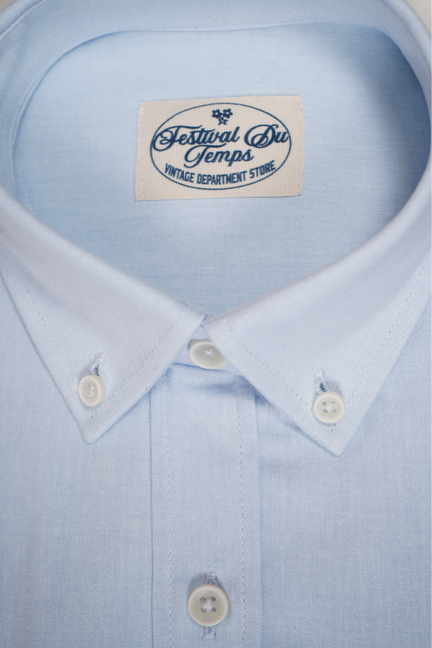 CAMISA CHAMBRAY CELESTE