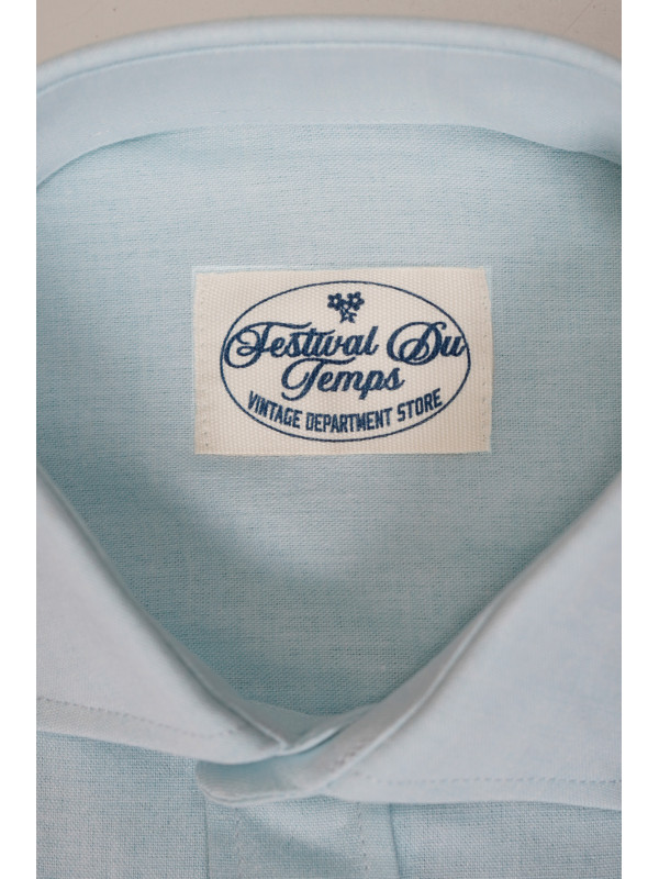 CAMISA CHAMBRAY VERDE AGUA