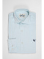 CAMISA CHAMBRAY VERDE AGUA