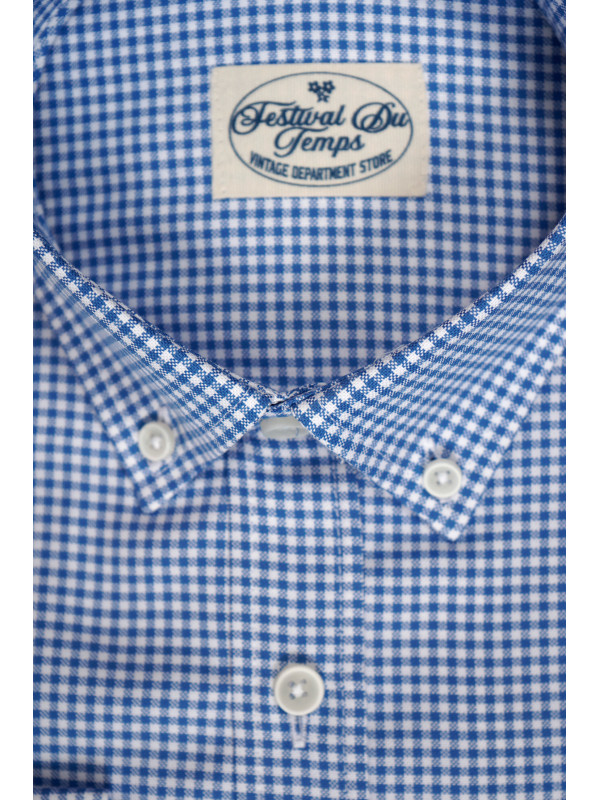 CAMISA VICHY AZUL