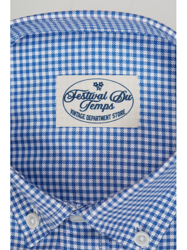 CAMISA VICHY AZUL