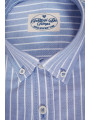 CAMISA CELESTE RAYA ANCHA