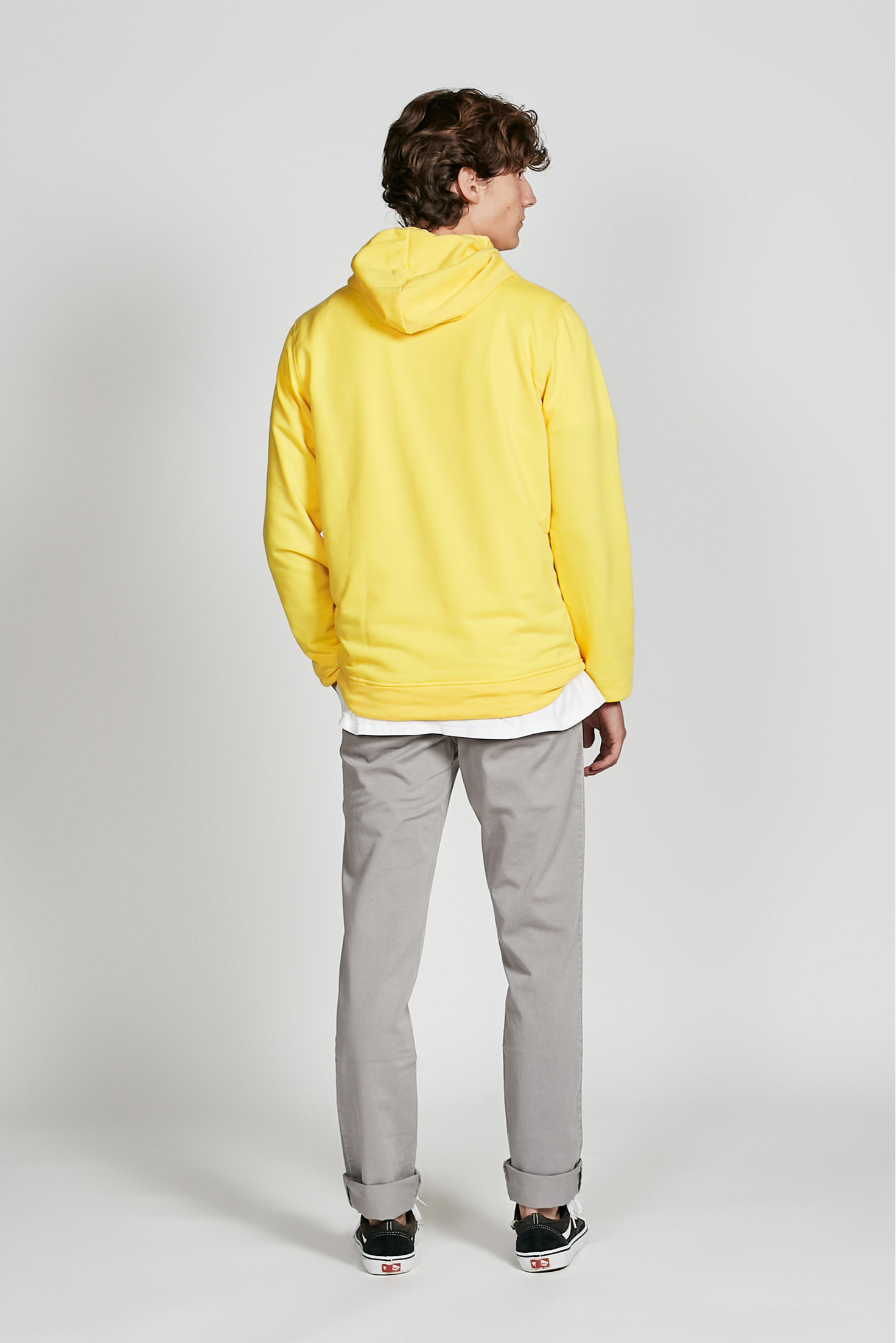 SUDADERA HOODIE AMARILLA