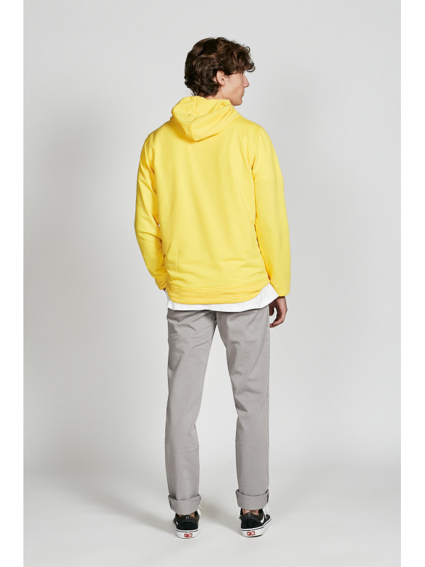 SUDADERA HOODIE AMARILLA