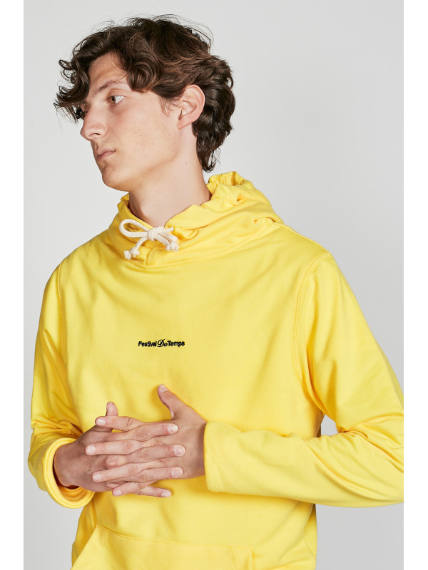SUDADERA HOODIE AMARILLA
