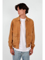 CHAQUETA PIEL ANTE CUELLO CHAQUETA PIEL ANTE CUELLO