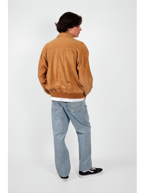 CHAQUETA PIEL ANTE CUELLO