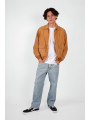 CHAQUETA PIEL ANTE CUELLO CHAQUETA PIEL ANTE CUELLO