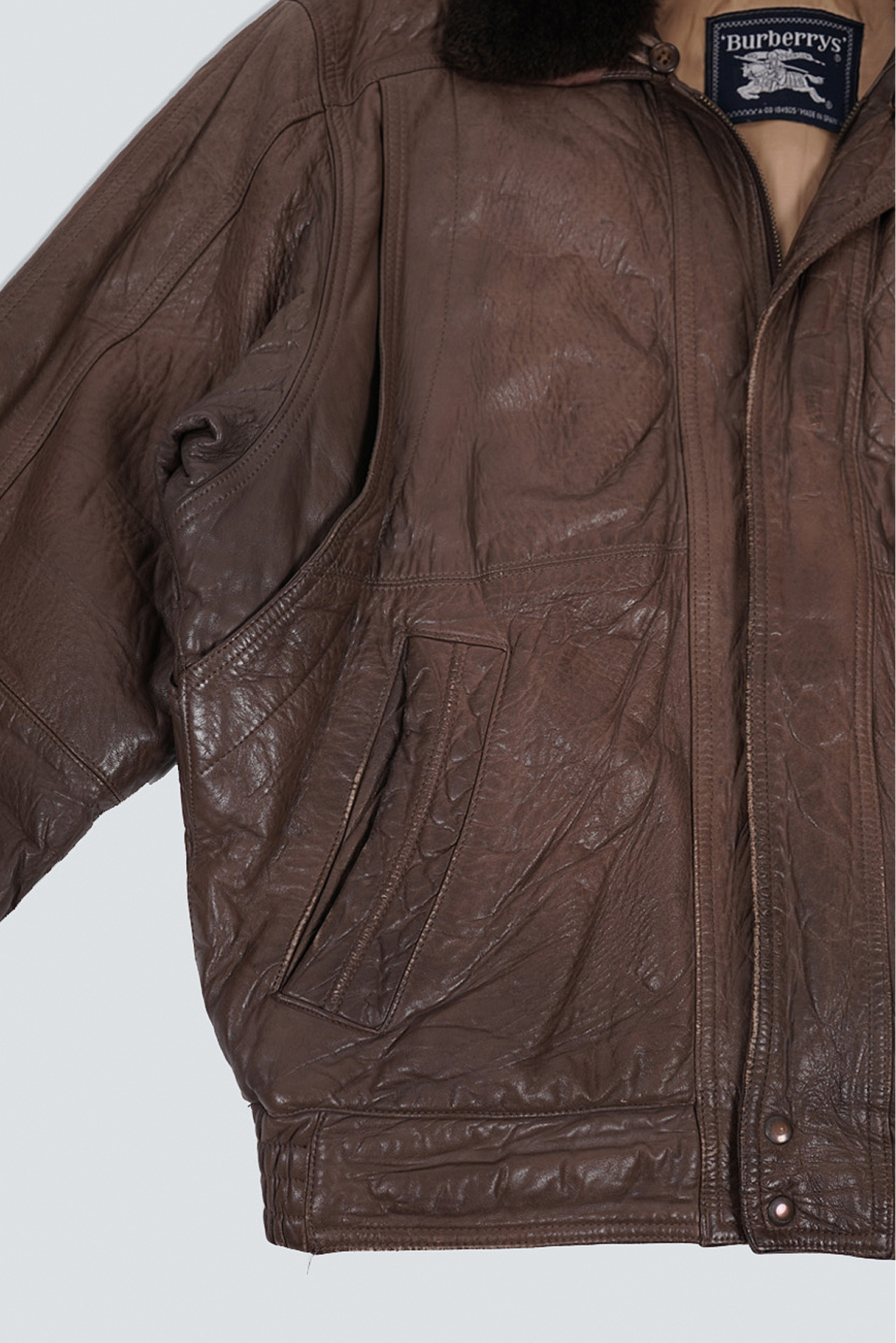CHAQUETA PIEL BURBERRY