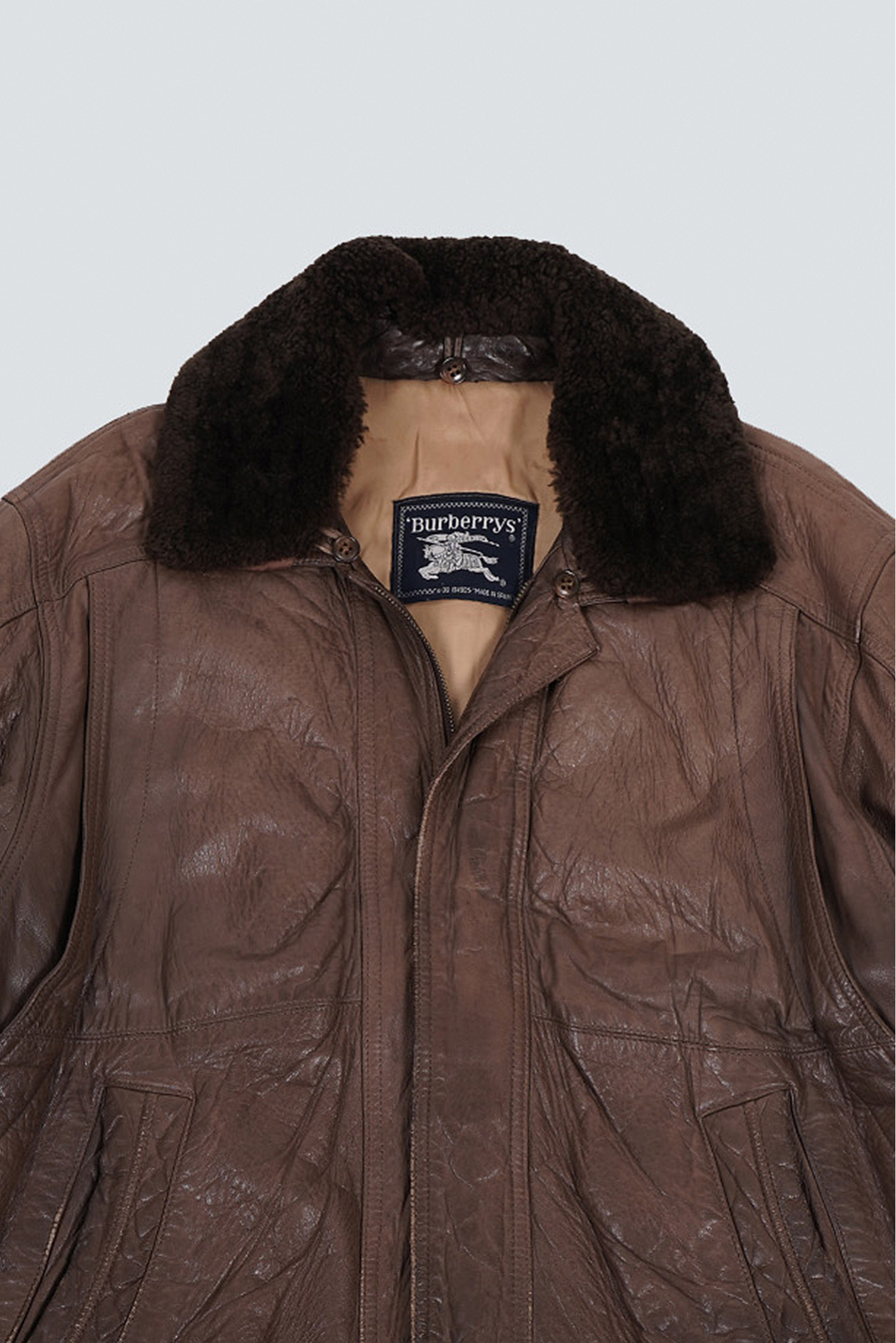 CHAQUETA PIEL BURBERRY