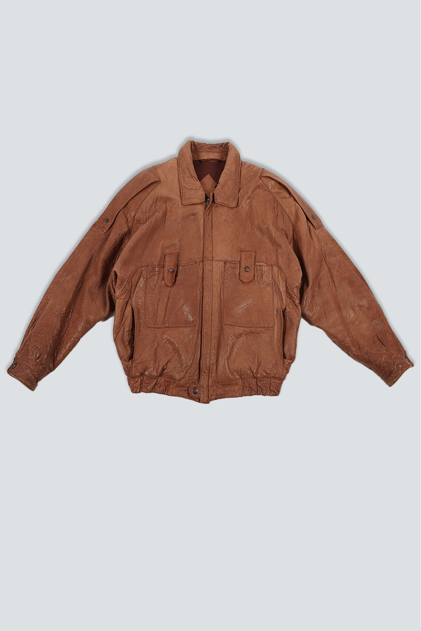 CHAQUETA MARRÓN MIEL