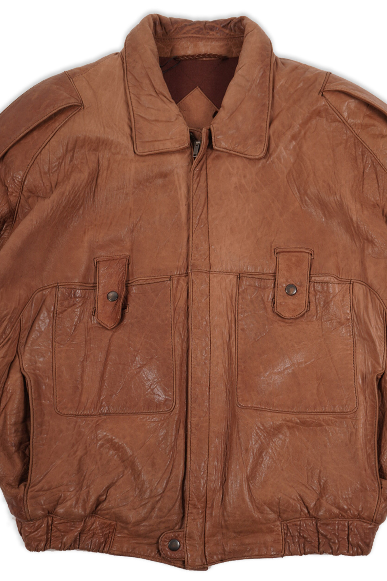 CHAQUETA MARRÓN MIEL