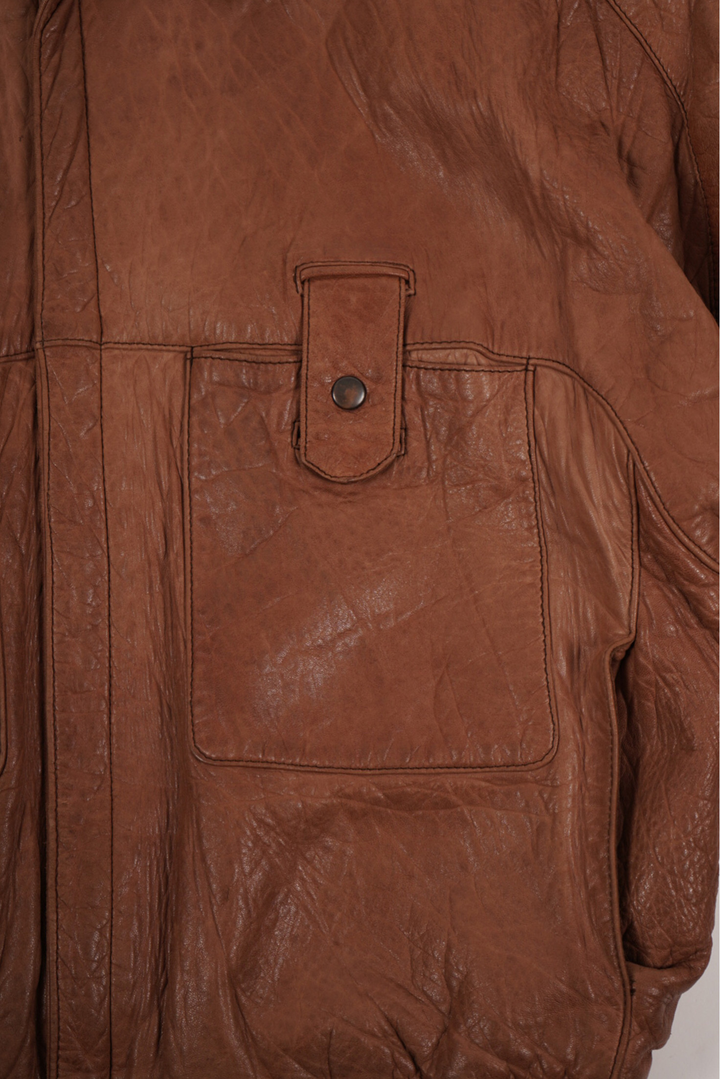 CHAQUETA MARRÓN MIEL