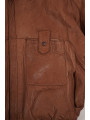 CHAQUETA MARRÓN MIEL