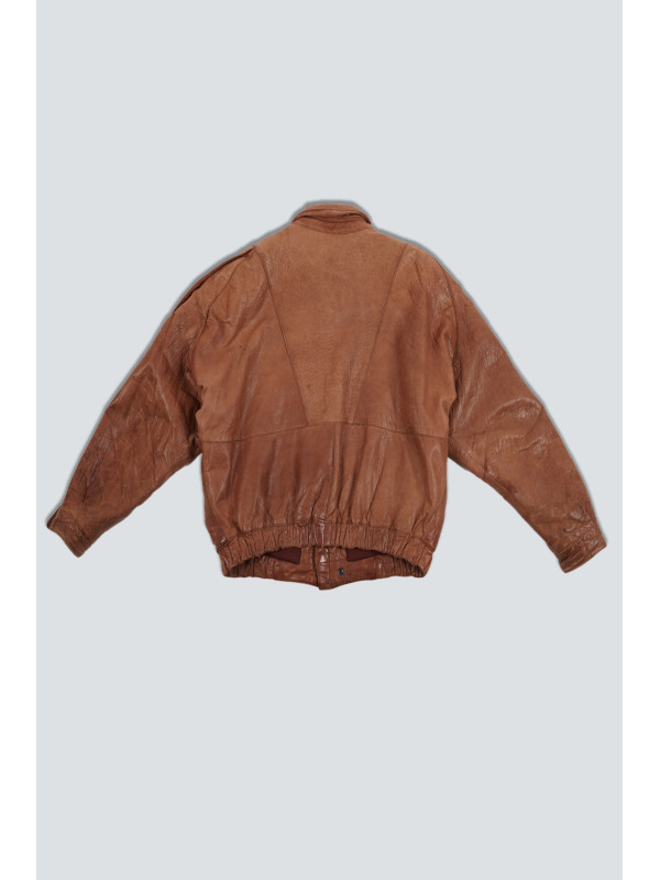CHAQUETA MARRÓN MIEL