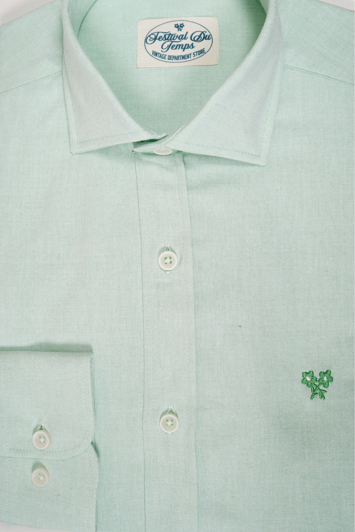 CAMISA CHAMBRAY VERDE