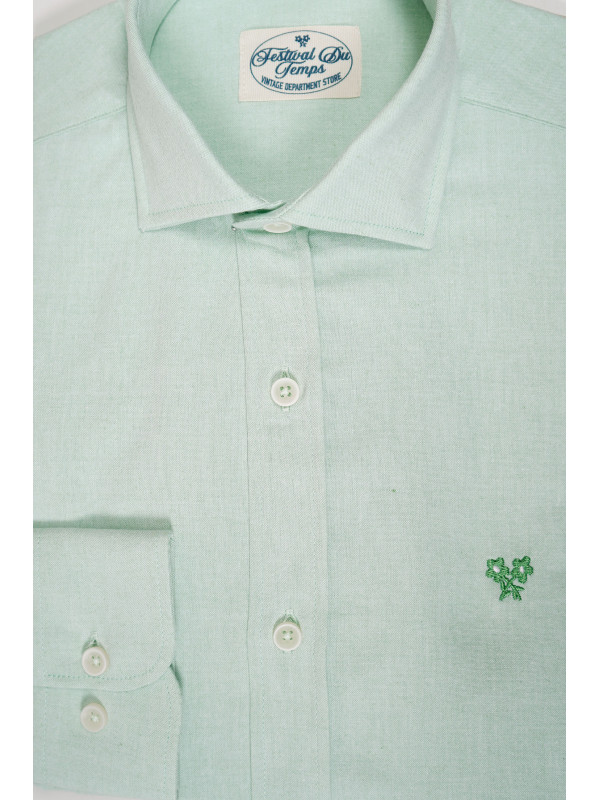 CAMISA CHAMBRAY VERDE