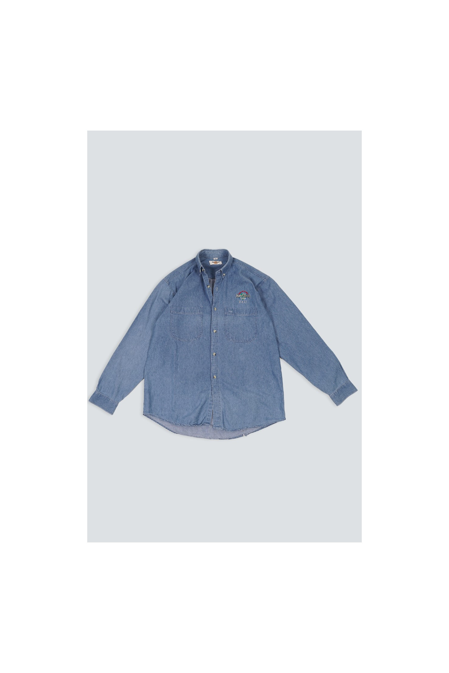 CAMISA DENIM HARD ROCK