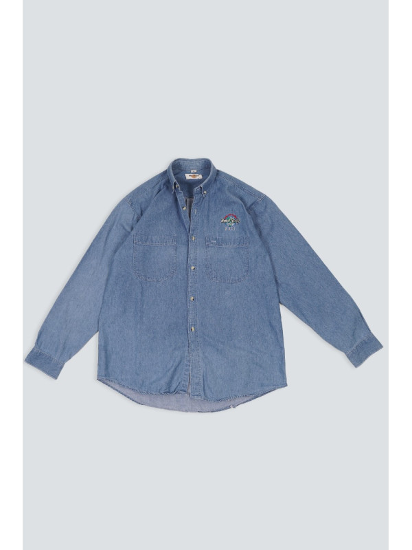 CAMISA DENIM HARD ROCK
