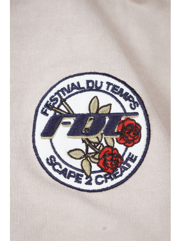 SUDADERA CAPUCHA BERLIN PARCHES