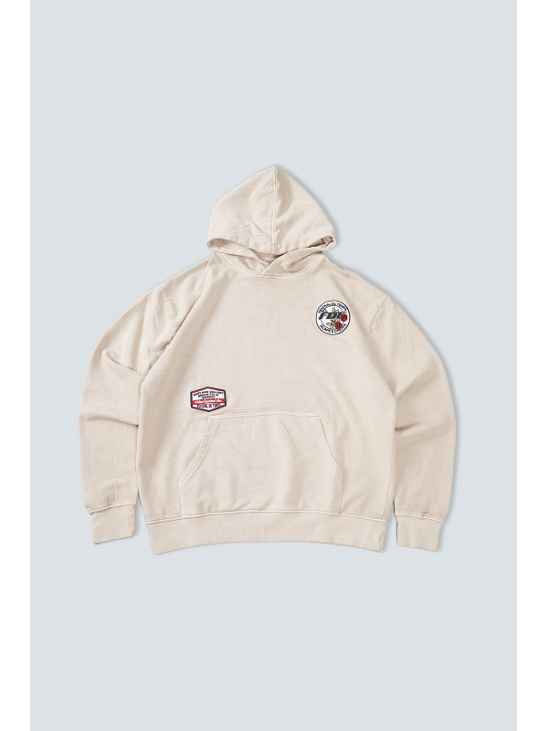 SUDADERA CAPUCHA BERLIN PARCHES