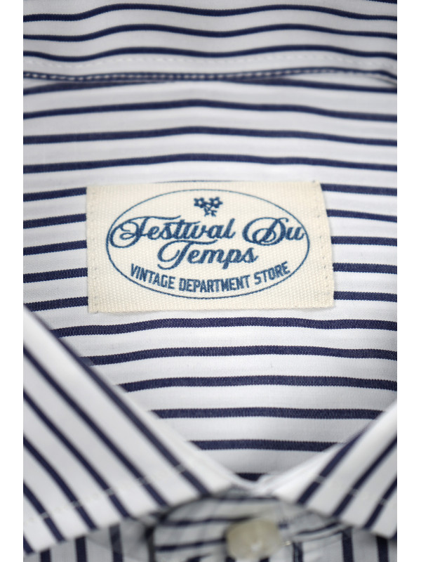 CAMISAS RAYAS AZUL MARINO