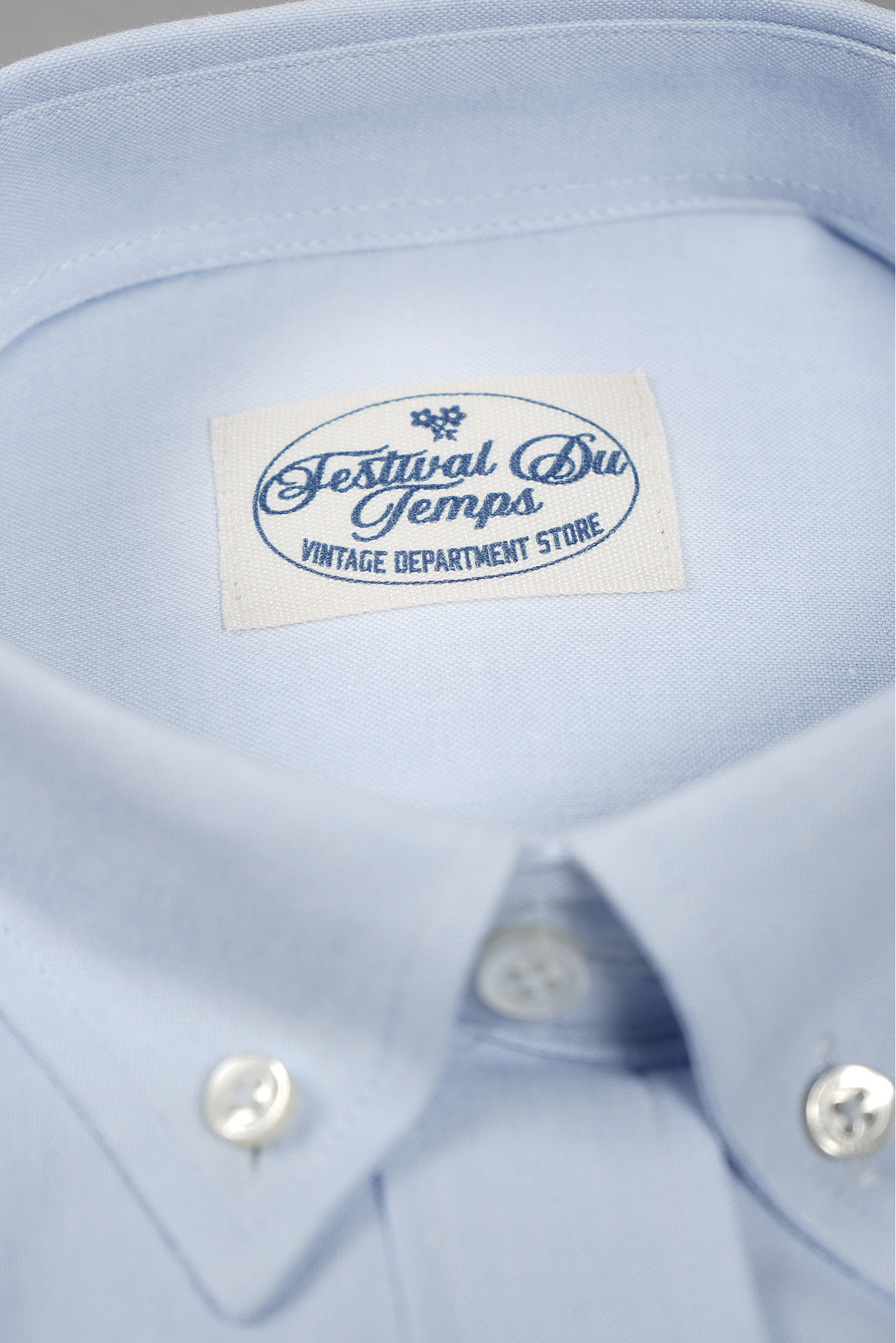 CAMISA CHAMBRAY CELESTE