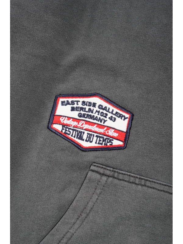 SUDADERA CAPUCHA BERLIN PARCHES