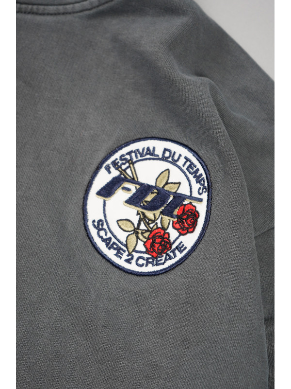 SUDADERA CAPUCHA BERLIN PARCHES