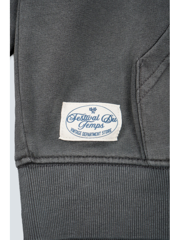 SUDADERA CAPUCHA BERLIN PARCHES