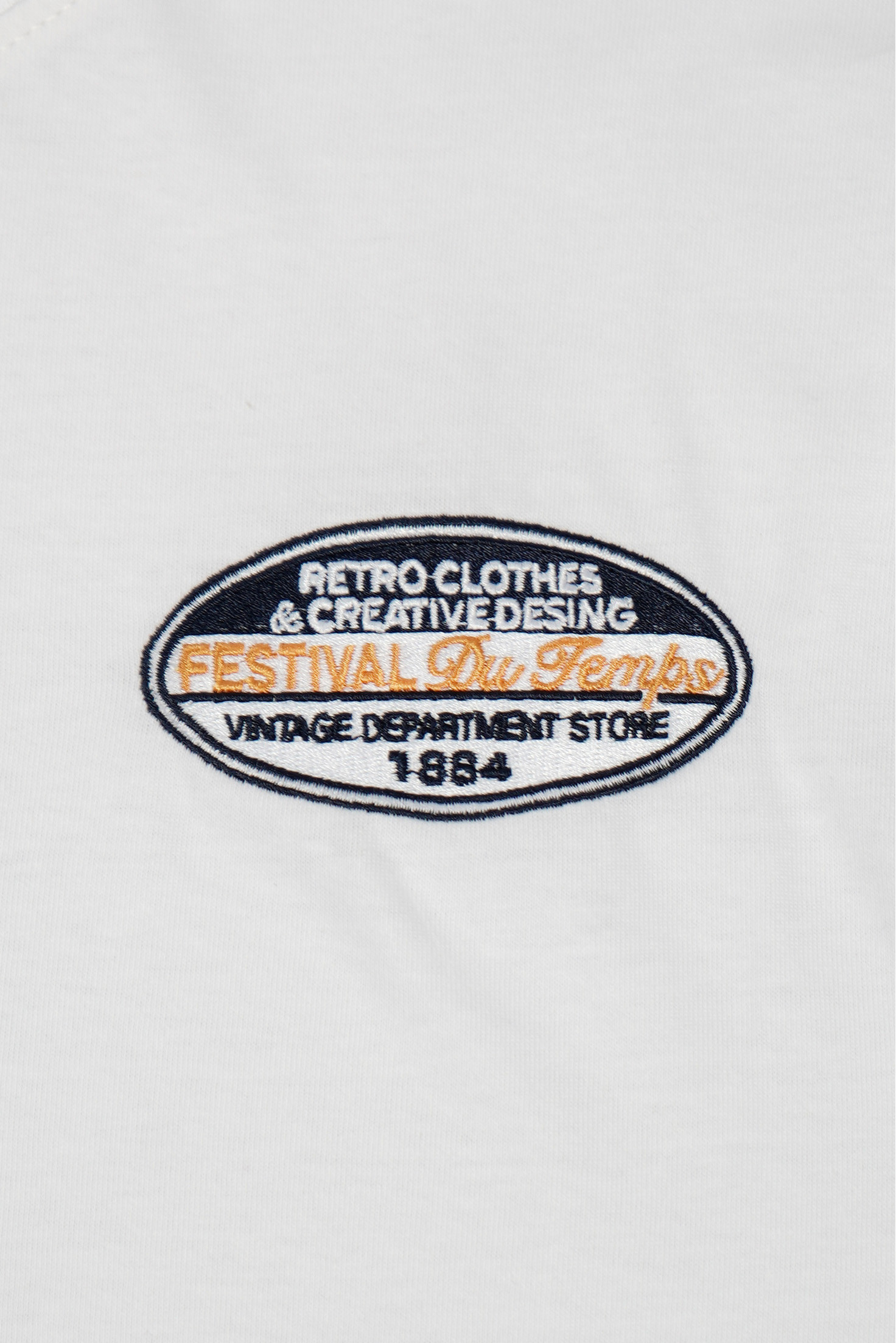 CAMISETA PARCHE RETRO