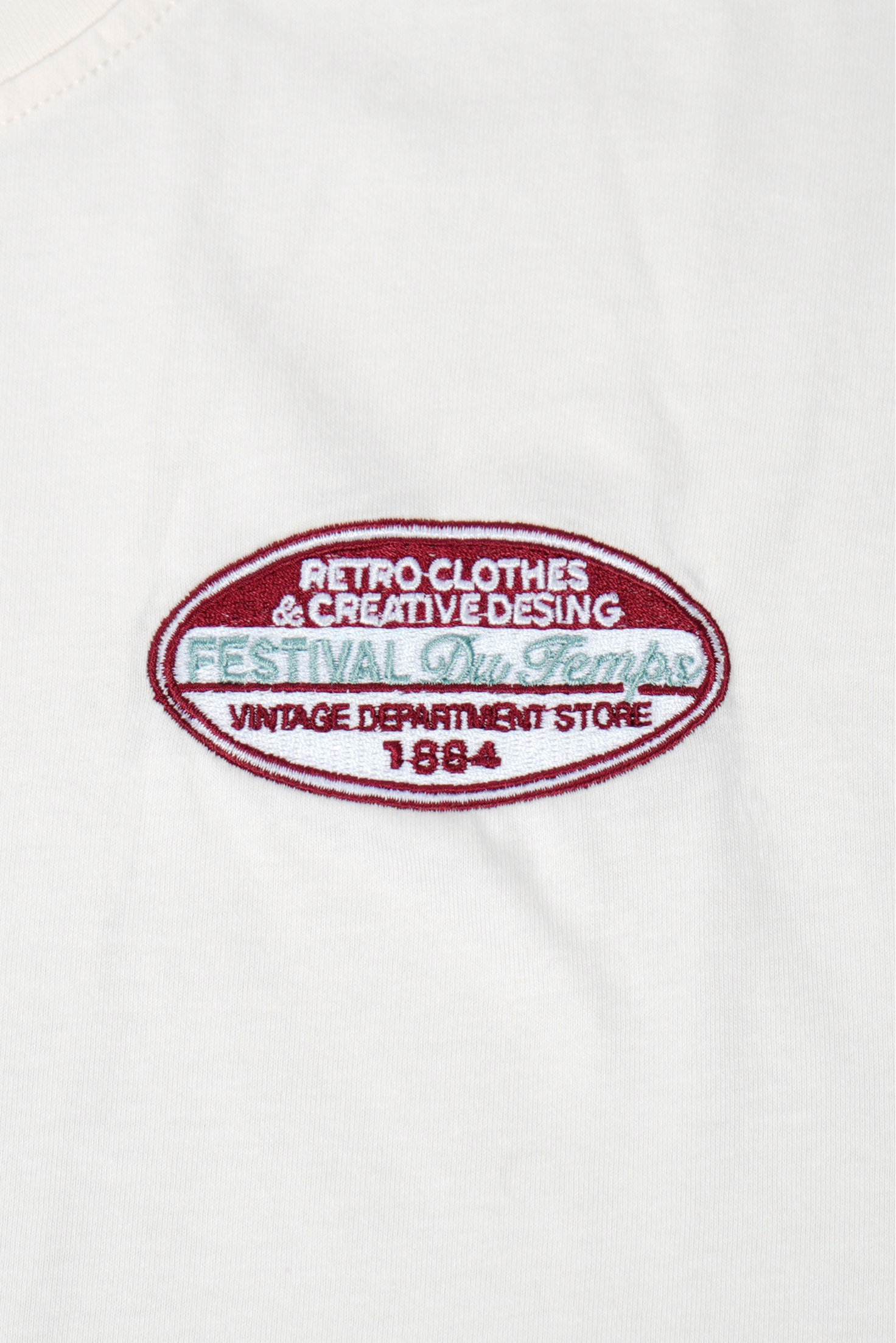 CAMISETA PARCHE RETRO