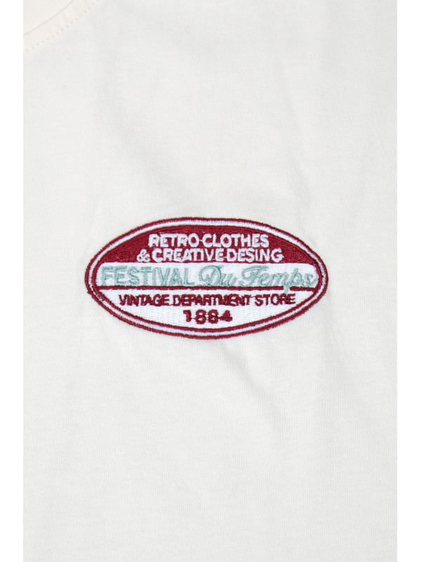 CAMISETA PARCHE RETRO