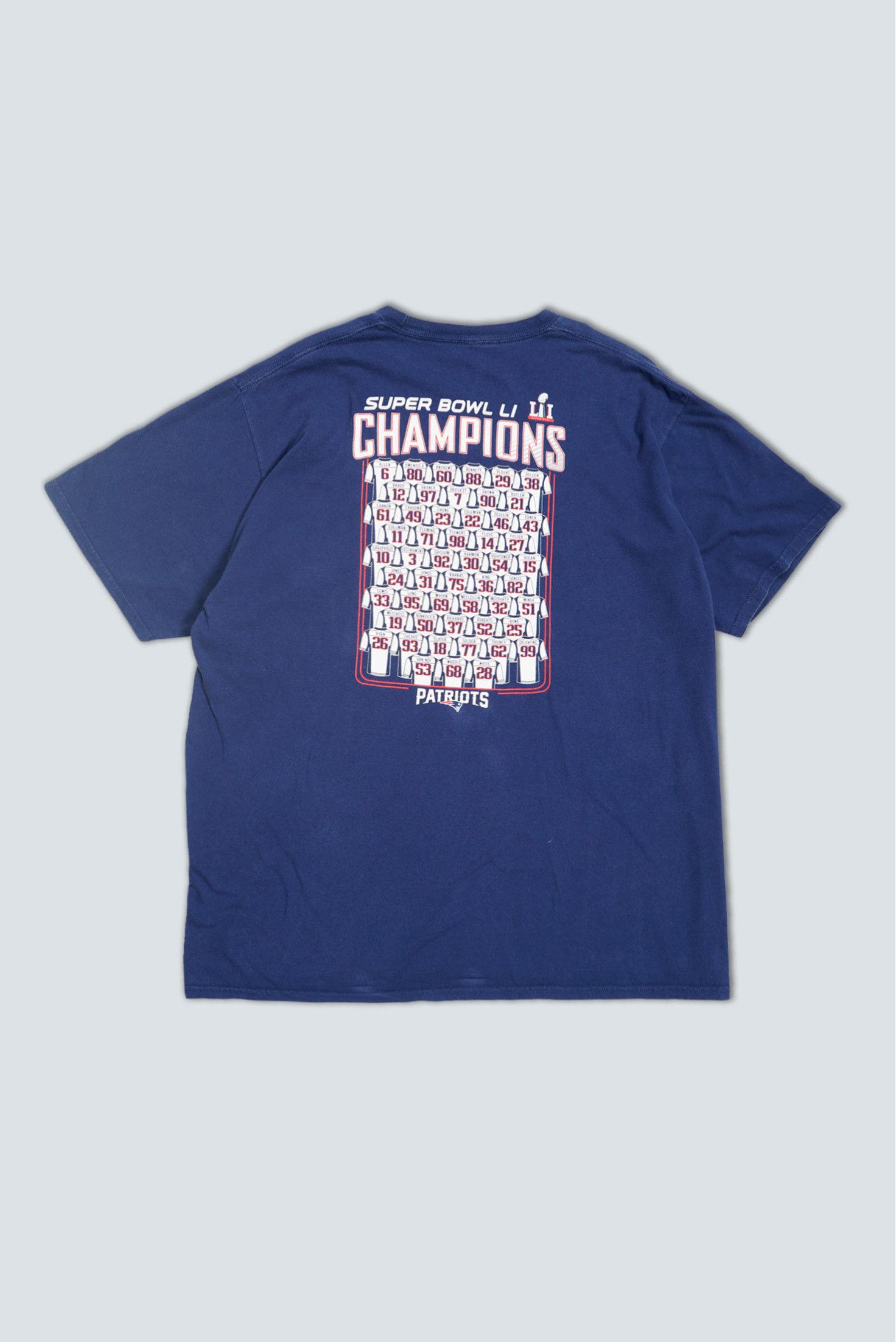CAMISETA SUPER BOWL PATRIOTS