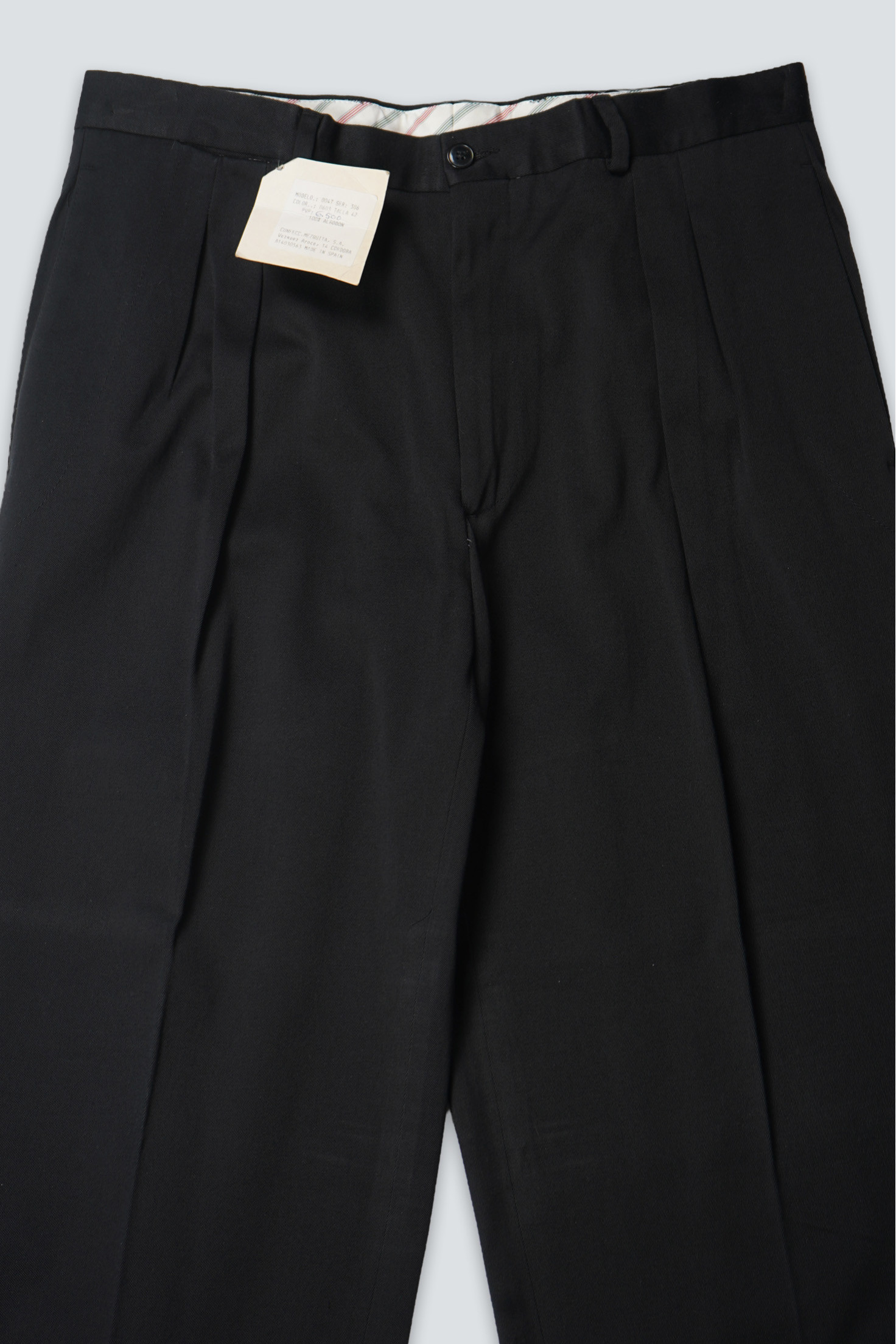 PANTALÓN MASTER CLUB NEGRO