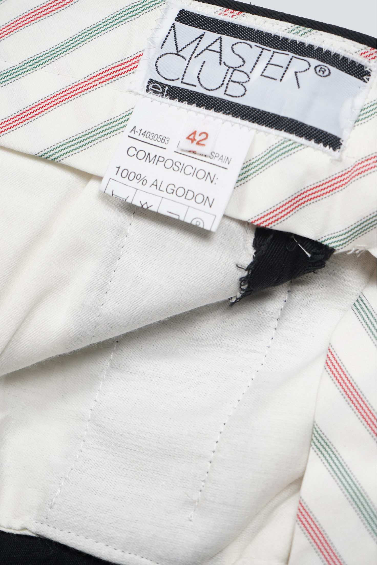 PANTALÓN MASTER CLUB NEGRO