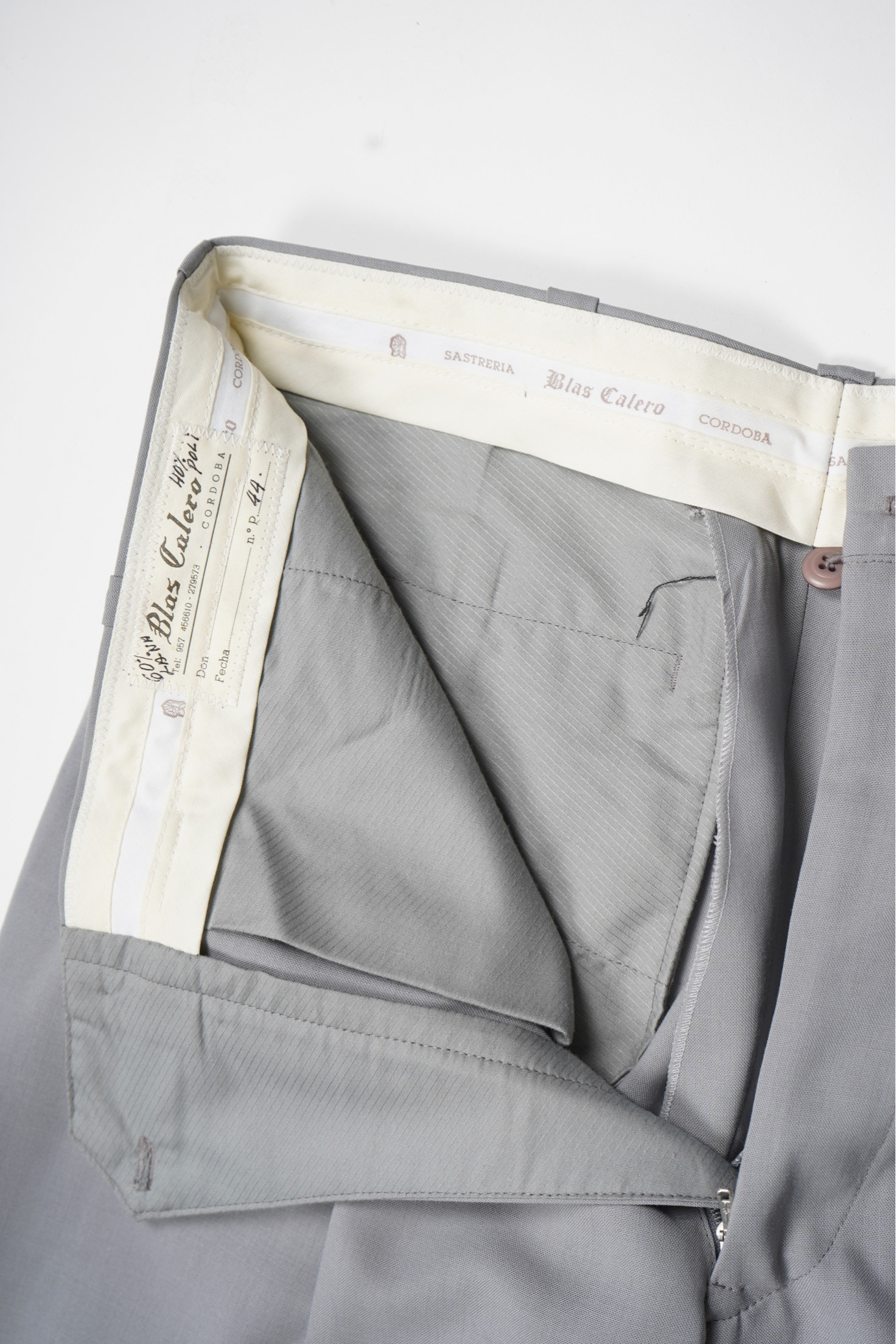 PANTALÓN BLAS CALERO GRIS CLARO