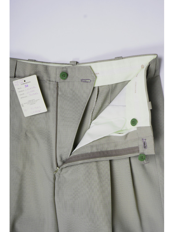 PANTALÓN BLAS CALERO VERDE TEXTURA