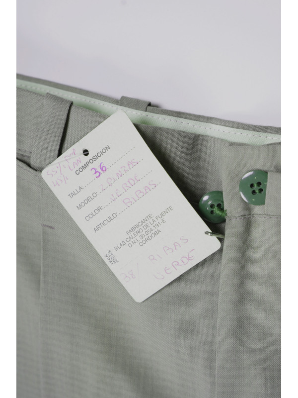 PANTALÓN BLAS CALERO VERDE TEXTURA