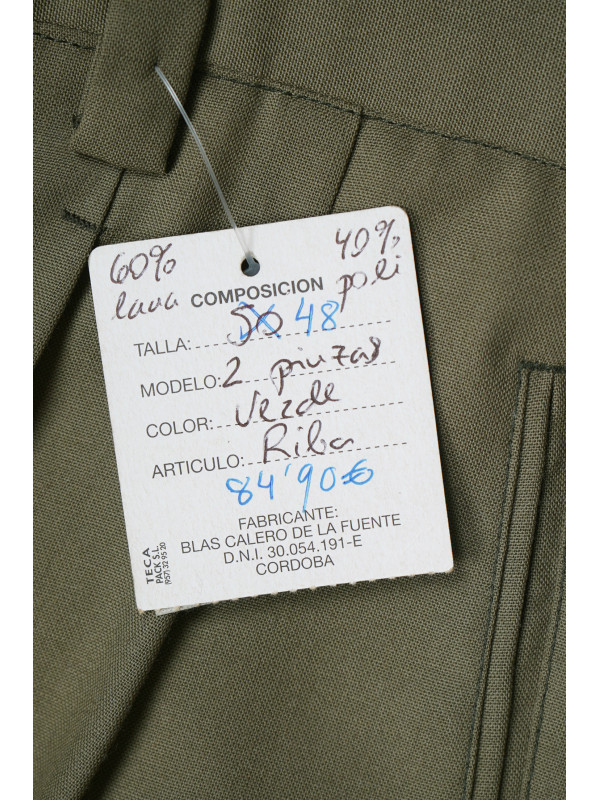 PANTALÓN BLAS CALERO VERDE