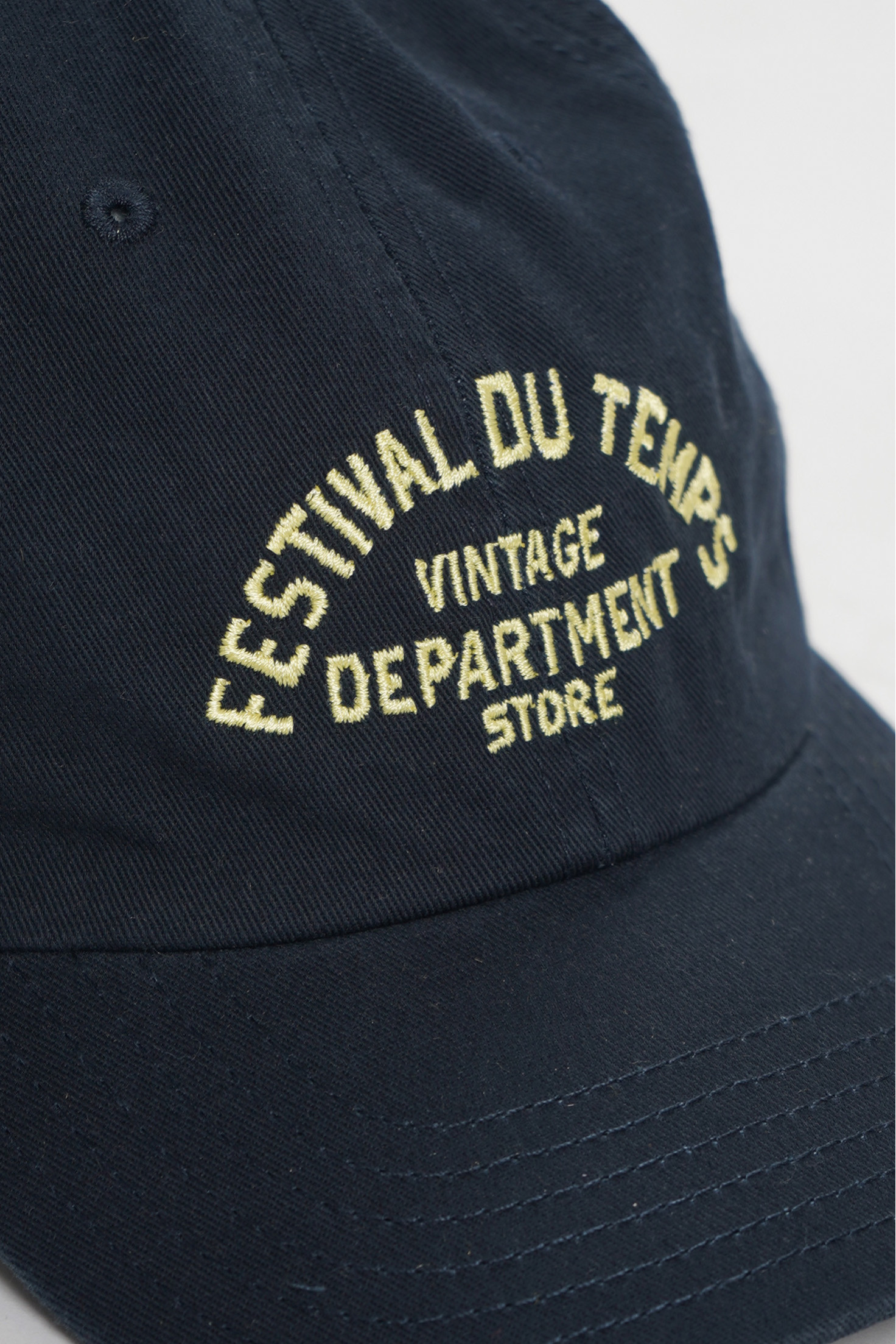 GORRA NAVY RETRO AMARILLO