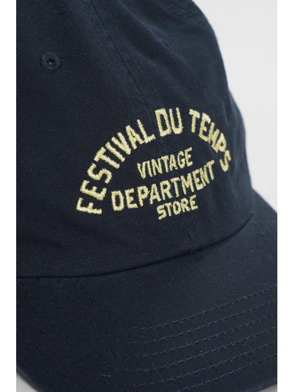 GORRA NAVY RETRO AMARILLO