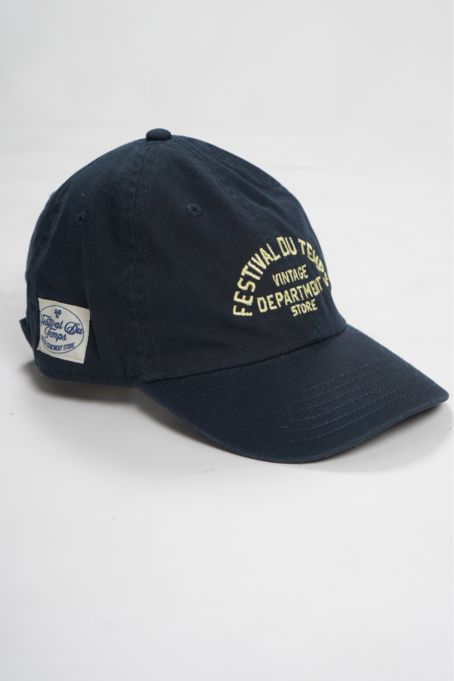 GORRA NAVY RETRO AMARILLO